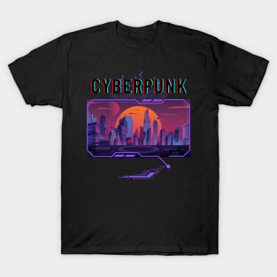 Cyberpunk City T-Shirt